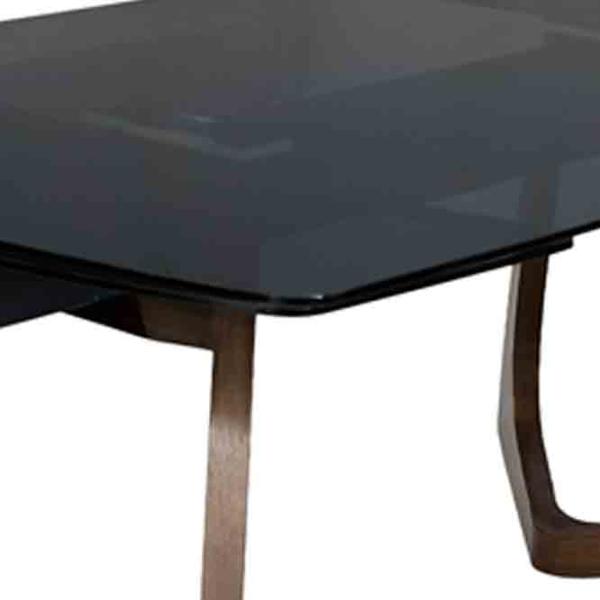 Masă de bucătărie extensibilă DecoPrim Hamlet Ceramică/ Black photo 3