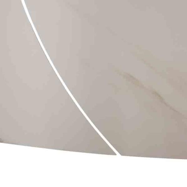 Masă de bucătărie extensibilă DecoPrim Nela Ceramică/ White photo 8