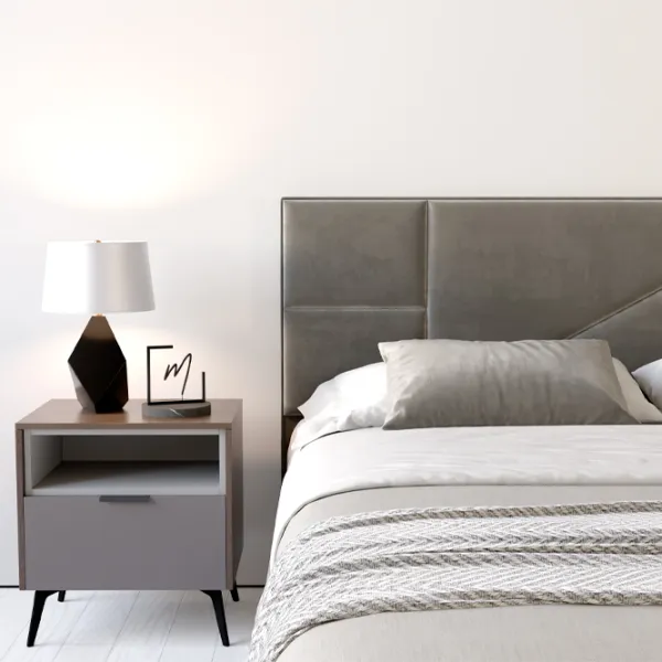 Кровать My-Style my-Dina 180 x 200 см / Фанера / Тёмно-серый photo 5