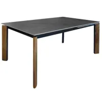 Masă de bucătărie extensibilă DecoPrim Blade Ceramică/ Gray