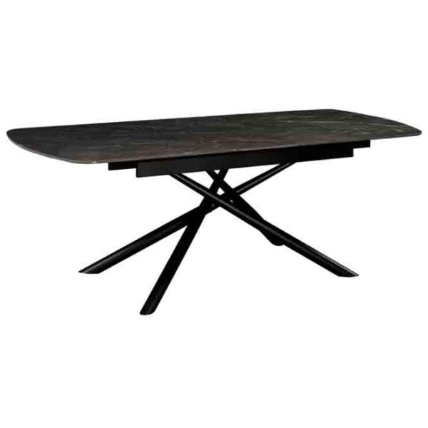 Masă de bucătărie extensibilă DecoPrim Antila Ceramică/ Black photo 5