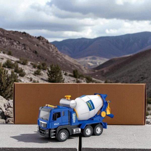 Betonieră Wenyi Builder WY1111B  / / Yellow Blue photo 2