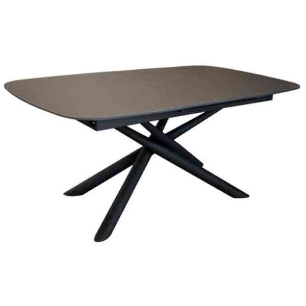 Masă de bucătărie extensibilă DecoPrim Velma Ceramică/ Dark Gray photo 1