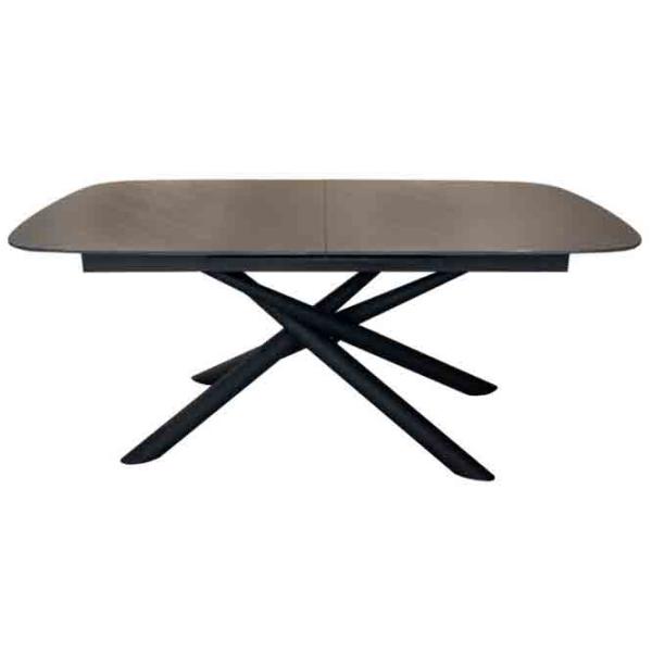 Masă de bucătărie extensibilă DecoPrim Velma Ceramică/ Dark Gray photo 3