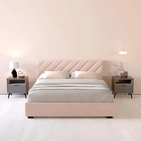 Кровать My-Style my-Luna 120 x 200 см / Фанера / Светло-розовый photo 7