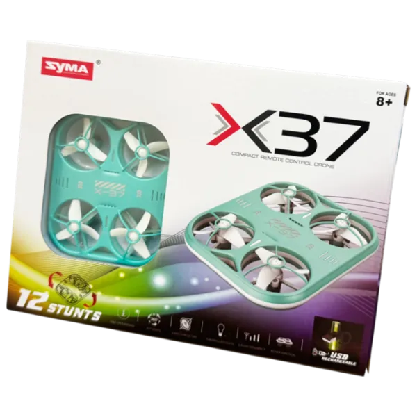 Dronă Syma X37  Personal / Green photo 5