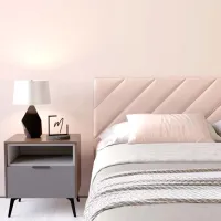 Кровать My-Style my-Luna 200 x 200 см / Фанера / Светло-розовый photo 7