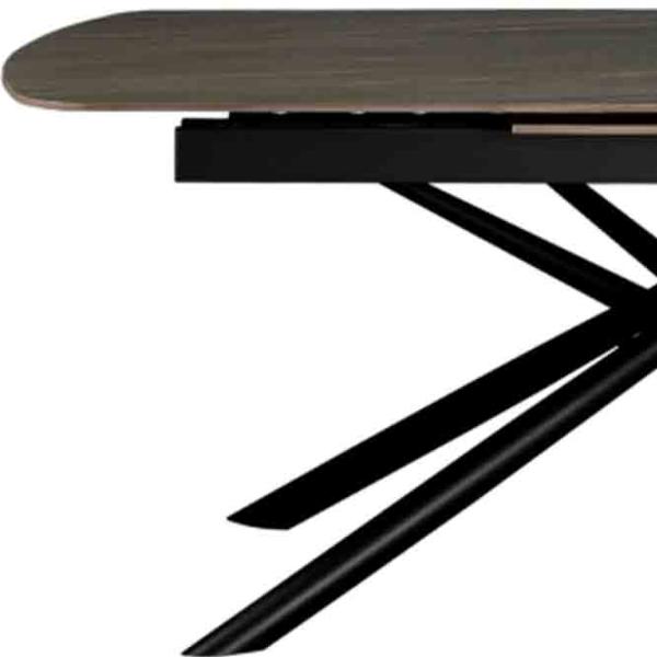 Masă de bucătărie extensibilă DecoPrim Antila Ceramică/ White photo 3