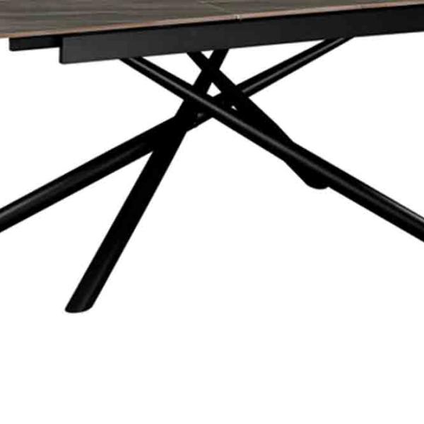 Masă de bucătărie extensibilă DecoPrim Antila Ceramică/ White photo 5