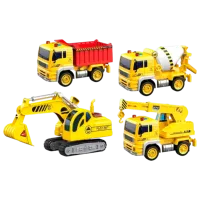 Комплект машин Wenyi Builder WY510-4  / / White Желтый