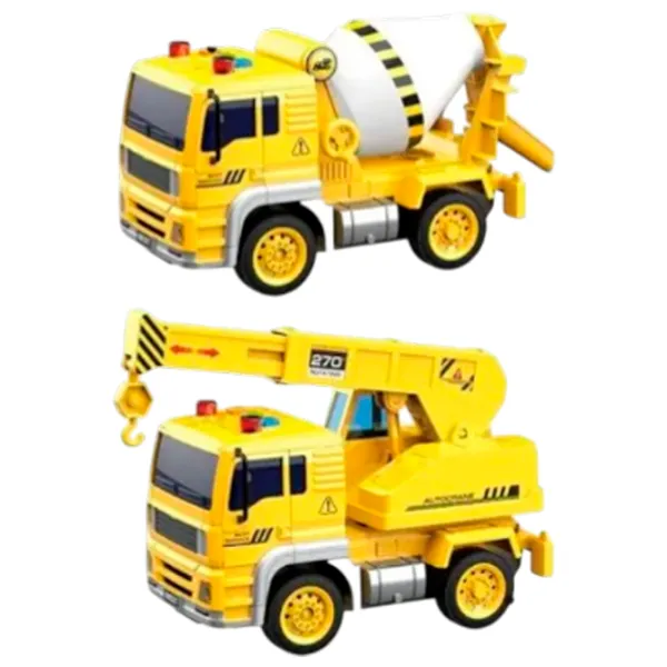 Комплект машин Wenyi Builder WY510-4  / / White Желтый photo 3