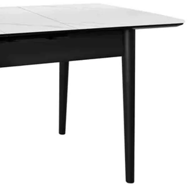 Masă de bucătărie extensibilă DecoPrim Granna Ceramică/ White photo 5