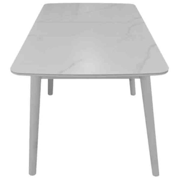 Masă de bucătărie extensibilă DecoPrim Granna Ceramică/ White photo 3