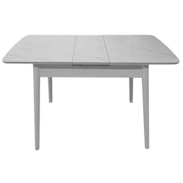 Masă de bucătărie extensibilă DecoPrim Granna Ceramică/ White photo 6