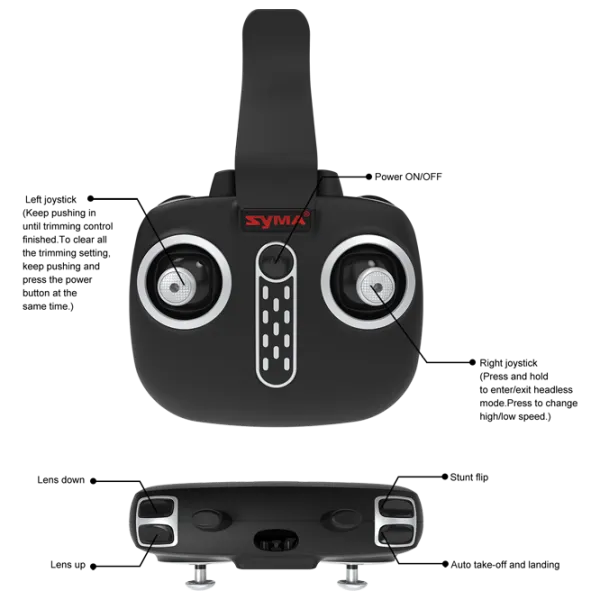 Dronă Syma Z3 PRO-BL Personal / Black photo 9