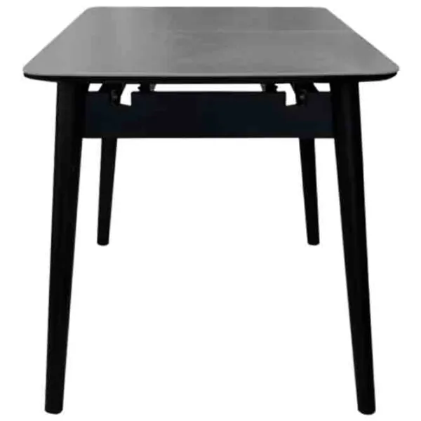 Masă de bucătărie extensibilă DecoPrim Granna Ceramică/ Black photo 2