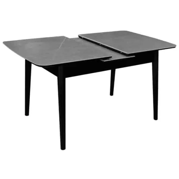 Masă de bucătărie extensibilă DecoPrim Granna Ceramică/ Black photo 4