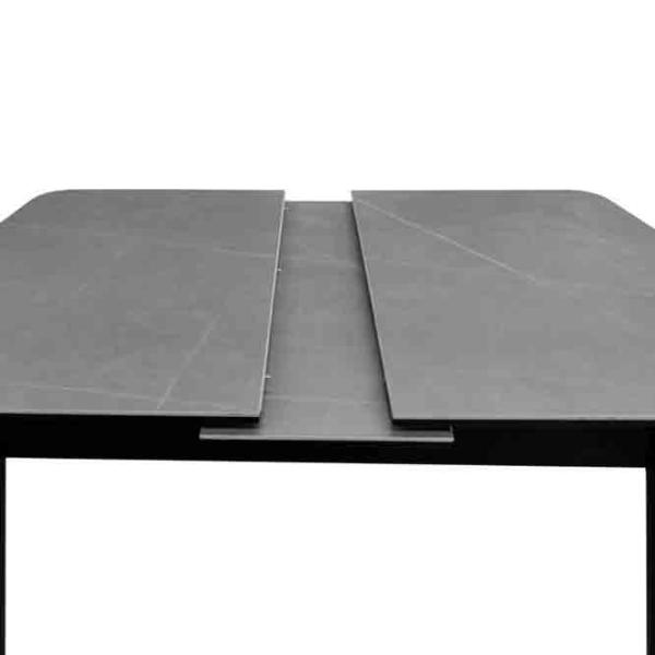 Masă de bucătărie extensibilă DecoPrim Granna Ceramică/ Black photo 5