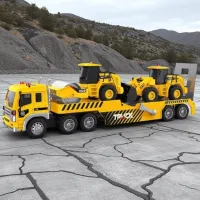 Camion Wenyi Transport Truck WY578C / / White Yellow photo 3