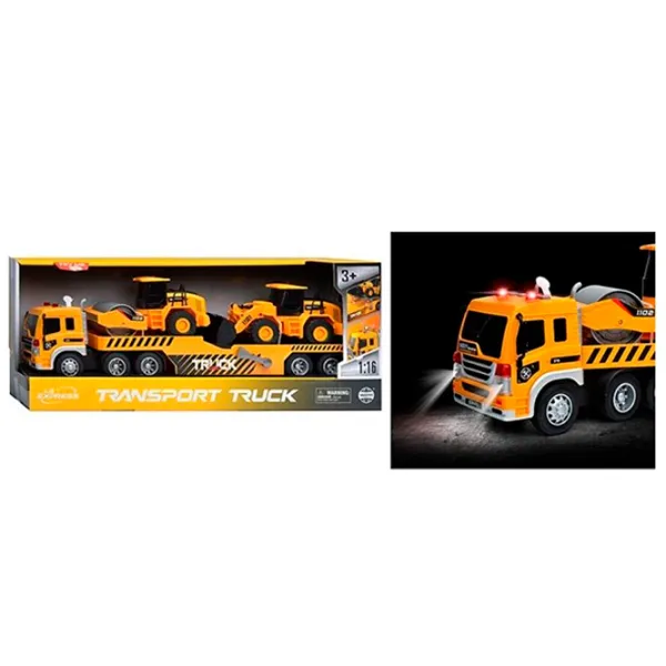 Camion Wenyi Transport Truck WY578C  / / White Yellow photo 5