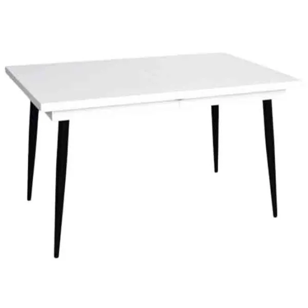 Masă de bucătărie extensibilă Evelin DT 433-3B PAL/ White photo 1