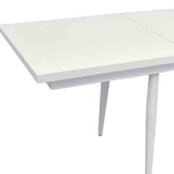 Masă de bucătărie extensibilă Evelin DT 433-3WH PAL/ White photo 2