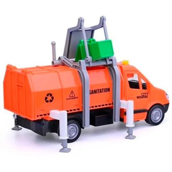 Mașină Wenyi City Service WY592B  / / White Red photo 2