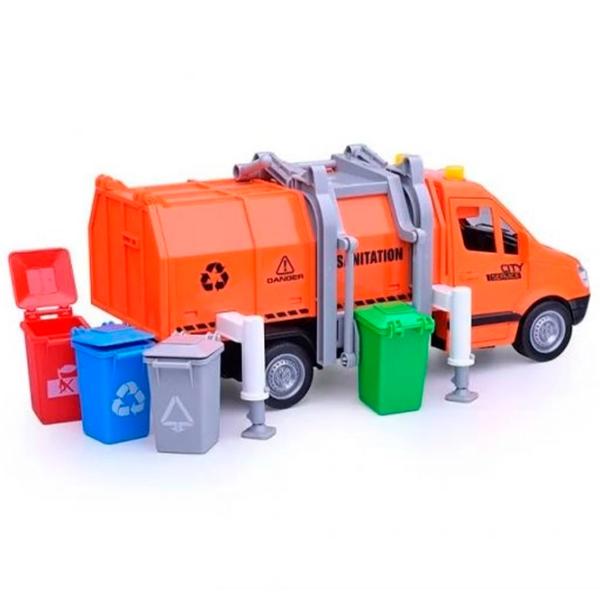 Mașină Wenyi City Service WY592B  / / White Red photo 4