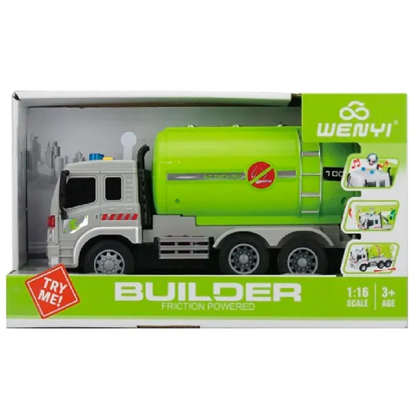 Грузовик Wenyi Builder WY311A  / / Зелёный Серый photo 4