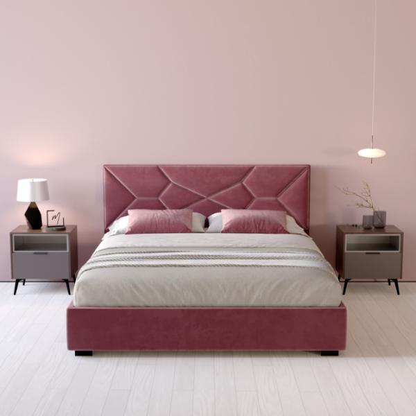 Кровать My-Style my-Nina 120 x 200 см / Фанера / Фиолетовый photo 6