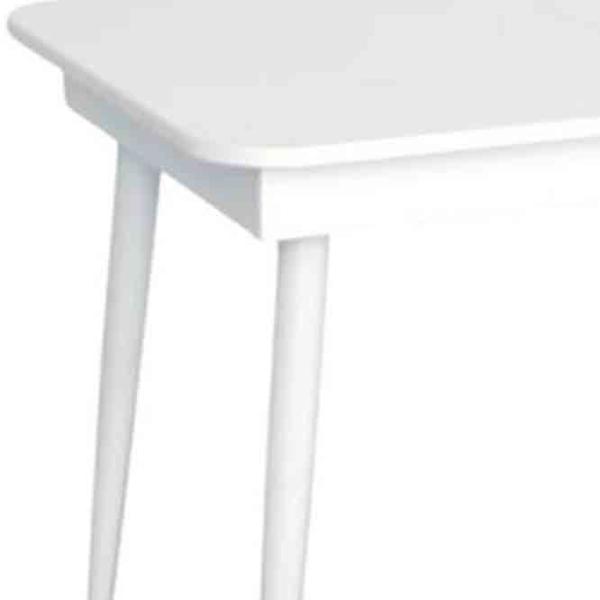Masă de bucătărie extensibilă Evelin DT 432-1R WH PAL/ White photo 3