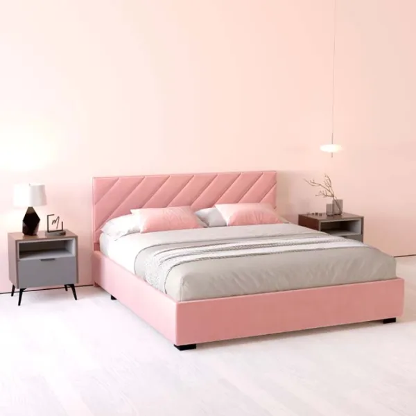 Кровать My-Style my-Luna 200 x 200 см / Фанера / Фуксия photo 5