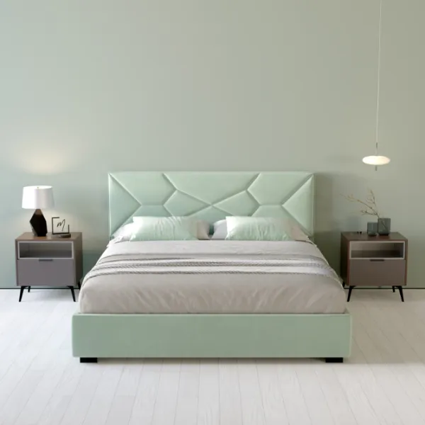 Кровать My-Style my-Nina 200 x 200 см / Фанера / Салатовый  photo 7