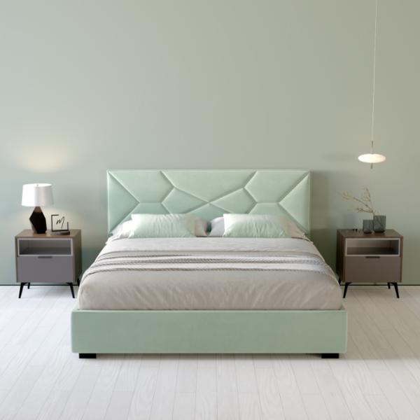 Кровать My-Style my-Nina 200 x 200 см / Фанера / Салатовый  photo 7