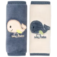 Накладка на ремень безопасности Sevi baby Bebe Whale Полиэстер