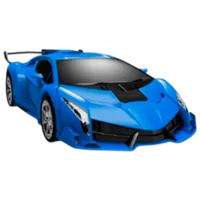 Mașină-transformer ChiToys 24942   / 2.4 GHz / Black Blue