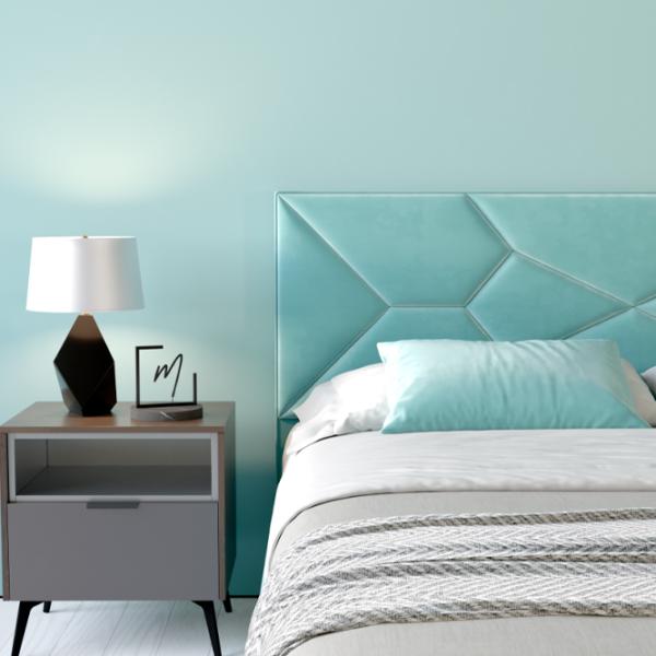 Кровать My-Style my-Nina 140 x 200 см / Фанера / Голубой photo 7