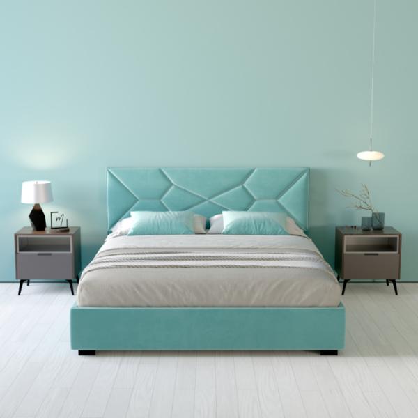 Кровать My-Style my-Nina 160 x 200 см / Фанера / Голубой photo 7