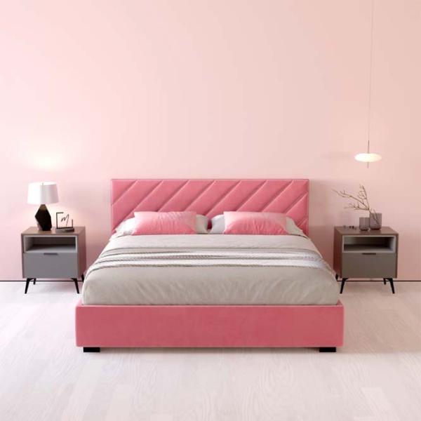 Кровать My-Style my-Luna 160 x 200 см / Фанера / Розовый photo 7