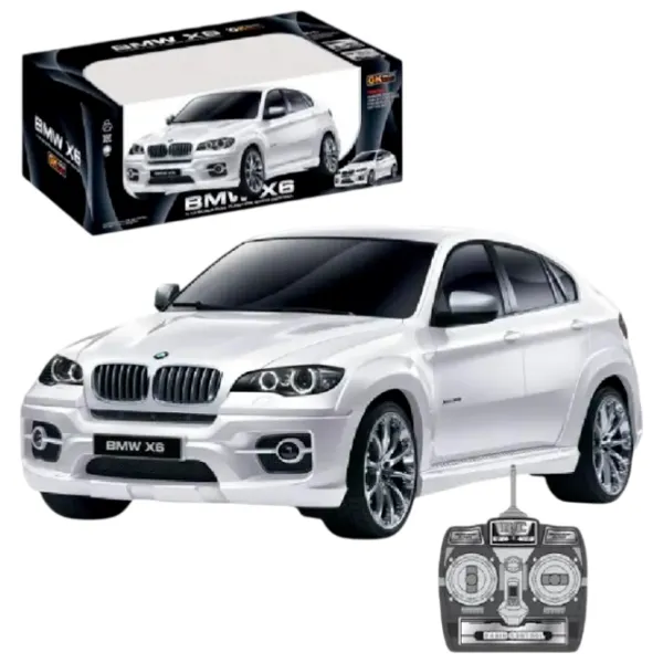Машинка ChiToys BMW X6 16483  / 2.4 ГГц / Черный Белый photo 3