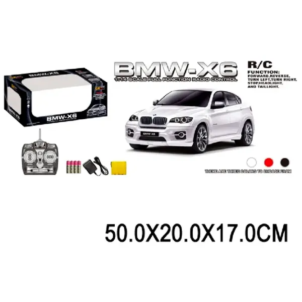 Машинка ChiToys BMW X6 16483  / 2.4 ГГц / Черный Белый photo 5