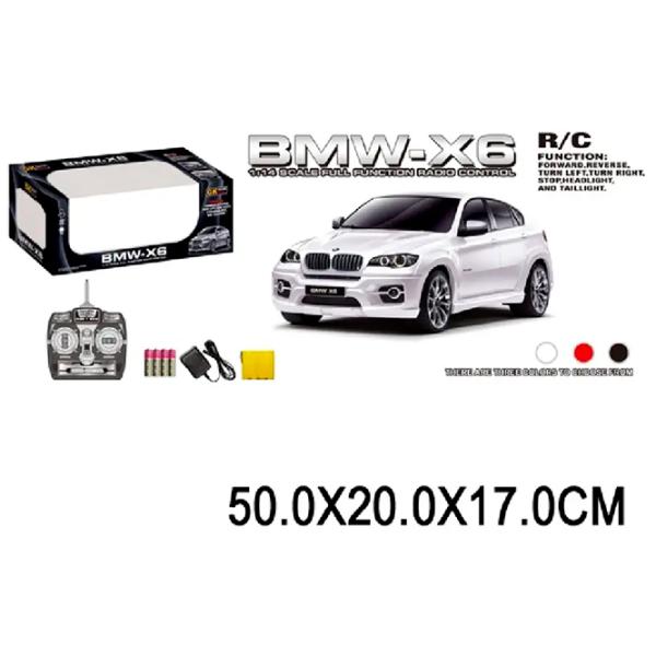 Машинка ChiToys BMW X6 16483  / 2.4 ГГц / Черный Белый photo 5