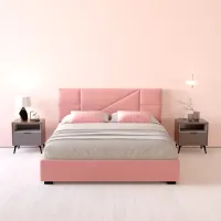 Кровать My-Style my-Dina 120 x 200 см / Фанера / Фуксия photo 5