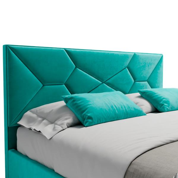 Кровать My-Style my-Nina 200 x 200 см / Фанера / Бирюзовый photo 3