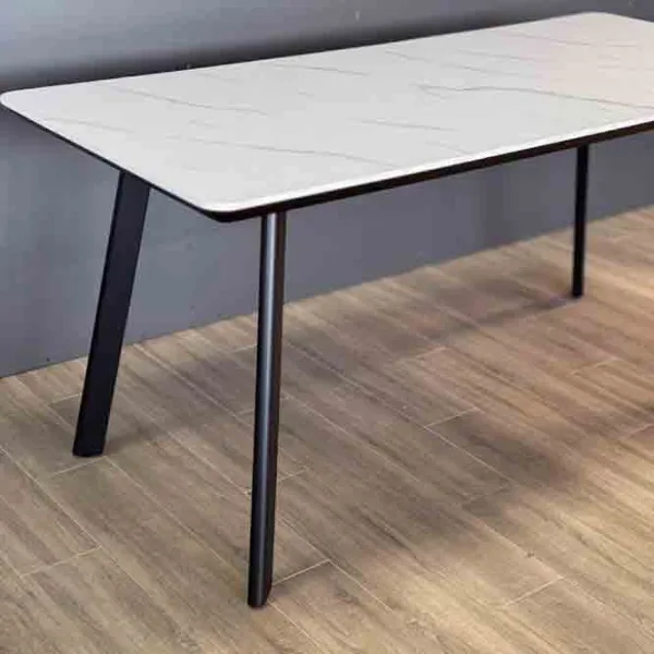 Masă de bucătărie fixă Hydro-S Familia PAL/ White photo 4