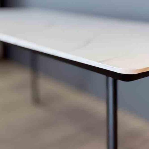 Masă de bucătărie fixă Hydro-S Familia PAL/ White photo 5