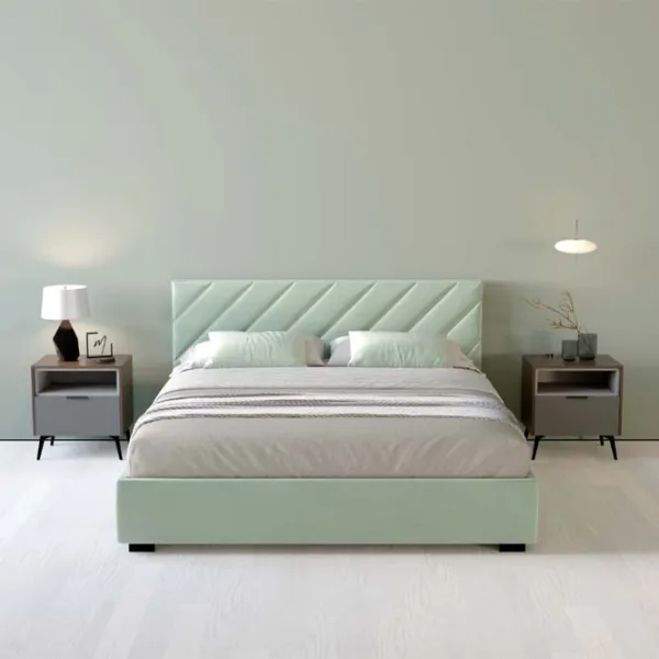 Кровать My-Style my-Luna 200 x 200 см / Фанера / Салатовый  photo 7