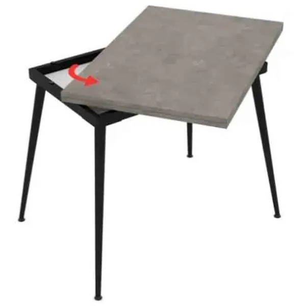 Кухонный стол раскладной Magnus Lilis ДСП/ Серый photo 2