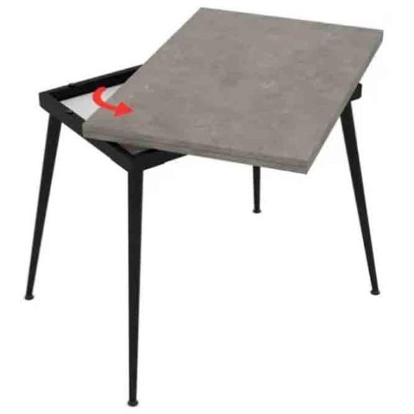 Кухонный стол раскладной Magnus Lilis ДСП/ Серый photo 2