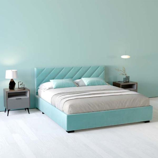 Кровать My-Style my-Luna 160 x 200 см / Фанера / Голубой photo 5